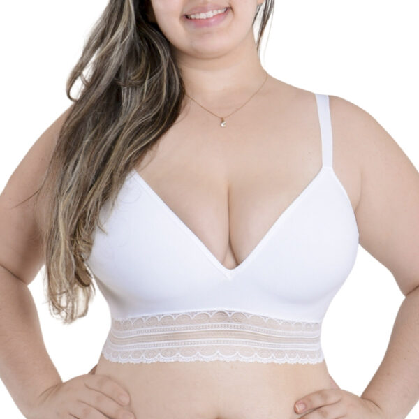 BRASIER LIGHT CON ENCAJE CURVY - Imagen 6