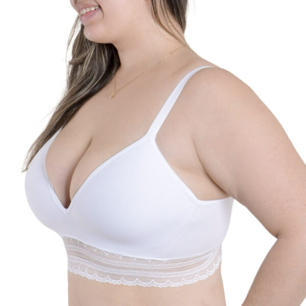 BRASIER LIGHT CON ENCAJE CURVY - Imagen 7